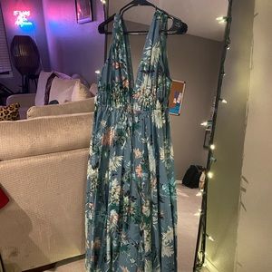 Long beautiful summer dress